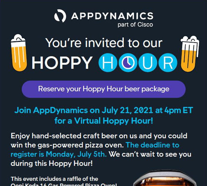 AppDynamics Account-based Marketing Hoppy Hour